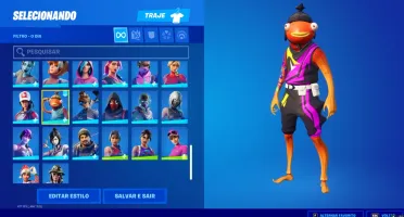 FORTNITE + PICARETA MINTY, SKINS DA WORLDCUP, VARIAS SKINS