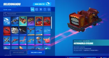 FORTNITE + PICARETA MINTY, SKINS DA WORLDCUP, VARIAS SKINS