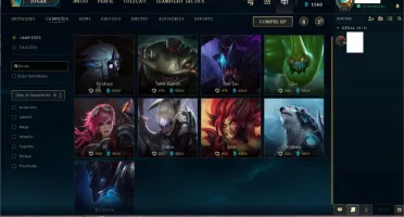CONTA LOL PLATINA 2 - 102 SKINS