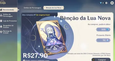 AR 45 Klee+Venti+Kazuha+Keqing+Benção da Lua