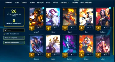 Conta Nfa + Skin Leblanc Natalina Legado + ( Smurf Barato )!