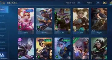 Vendo conta no Mítico com Skin Hero
