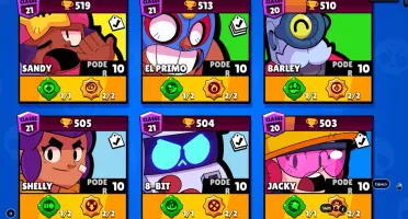 Conta Brawl Stars 19k troféus 38/40 Brawlers