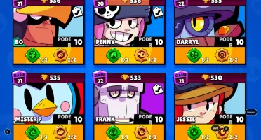 Conta Brawl Stars 19k troféus 38/40 Brawlers