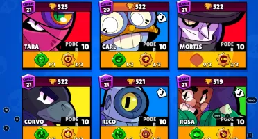 Conta Brawl Stars 19k troféus 38/40 Brawlers