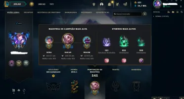 LOL - 8 anos de conta