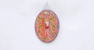 Quadro Oval São Sebastião P