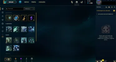 Conta lol Gold III EZ PULSEFIRE E ORIANA VITORIOSA