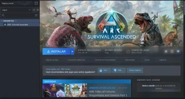 ✅ Ark Survival Ascended - Conta Zerada NFA - Entrega Imediat