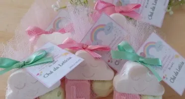 65 Unid Sabonete Chuva de Amor