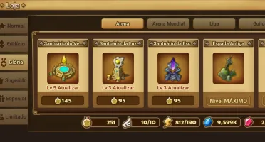 Conta de summoners war