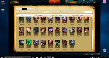 CONTA LOL GOLD 5