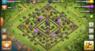 CONTA CLASH OF CLANS CV9 BARATA