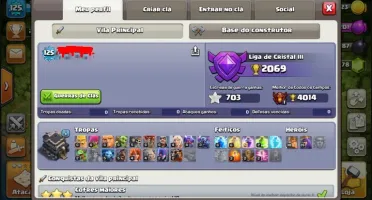 CONTA CLASH OF CLANS CV9 BARATA