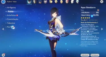 AR25 - Yelan + Aqua Simulacra + Qiqi