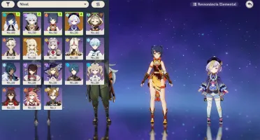 AR25 - Yelan + Aqua Simulacra + Qiqi