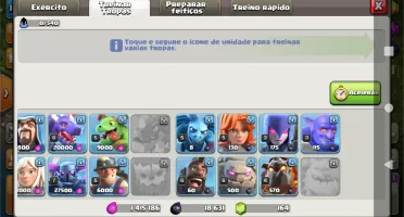 Conta Clash of Clans CV 12 + base construtor CV 8