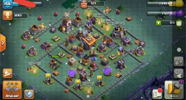 Conta Clash of Clans CV 12 + base construtor CV 8