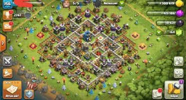 Conta Clash of Clans CV 12 + base construtor CV 8
