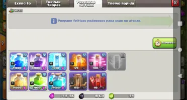 Conta Clash of Clans CV 12 + base construtor CV 8