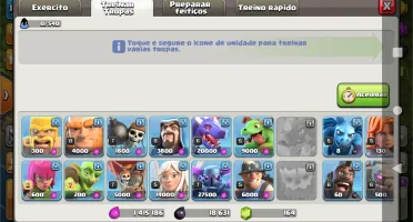 Conta Clash of Clans CV 12 + base construtor CV 8