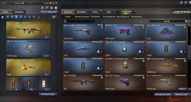 Conta de crossfire a venda.
