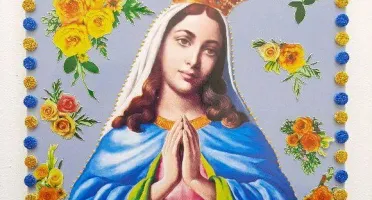 Quadrinho de Azulejo "N. S. da Guia"