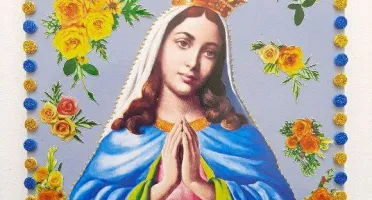 Quadrinho de Azulejo "N. S. da Guia"