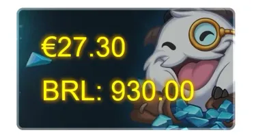 Conta com 184 skins (3 ultimates, 3 míticas, 13 lendárias)