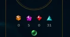 Conta com 184 skins (3 ultimates, 3 míticas, 13 lendárias)