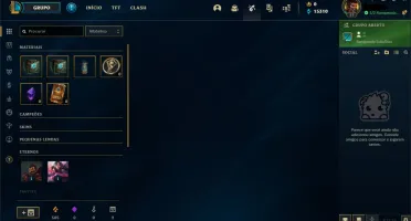 Conta LoL, Smurf, Platina III, 64% de Win Rate