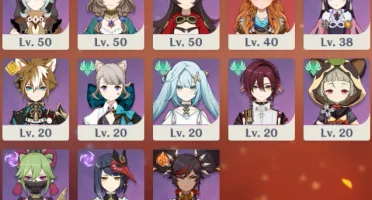Conta endgame genshin, nível 59, vários t5
