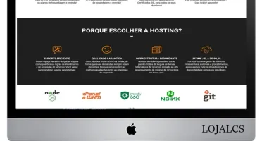 Script site pronto para -empresas de hospedagens com painel 
