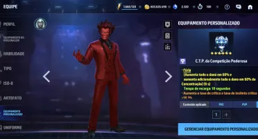 Conta Marvel Future fight VP 8