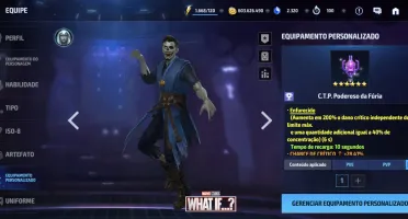 Conta Marvel Future fight VP 8