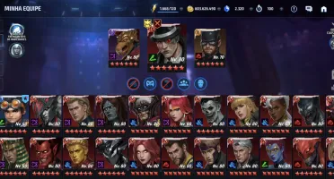 Conta Marvel Future fight VP 8