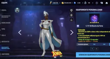 Conta Marvel Future fight VP 8