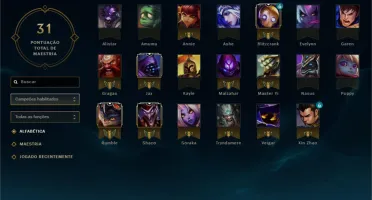 Conta de League of Legends Lv.30