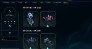 Conta - League of Legends