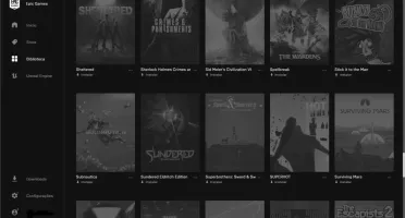 Conta Epic Games Com 95 jogos.