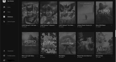 Conta Epic Games Com 95 jogos.