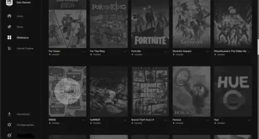 Conta Epic Games Com 95 jogos.