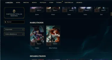 CONTA UNRANKED | NV 30 | 2 CAMPS | 41905 ESSÊNCIAS