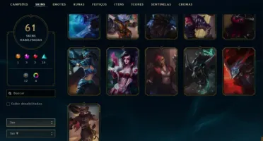 Fullacesso - Conta De 2014 - 61 Skins - Level 403 - 153 Camp