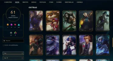 Fullacesso - Conta De 2014 - 61 Skins - Level 403 - 153 Camp