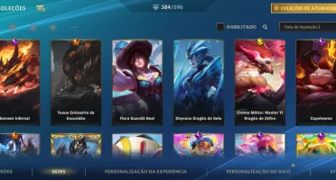 Conta Wild Rift 350+ Skins