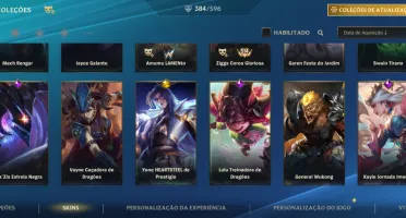 Conta Wild Rift 350+ Skins