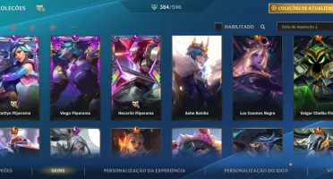Conta Wild Rift 350+ Skins