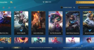 Conta Wild Rift 350+ Skins