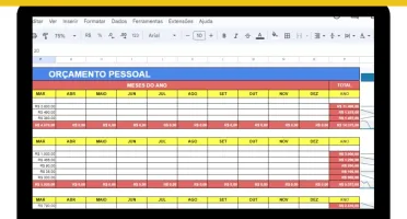 Planilha De Orçamento Pessoal (Controle Mensal)
